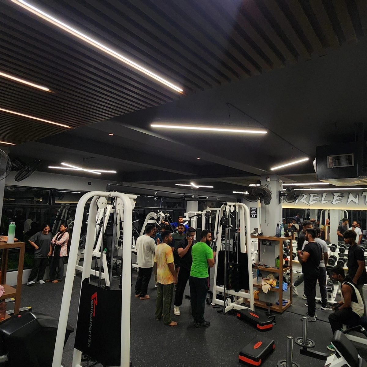 Members training in the evening session