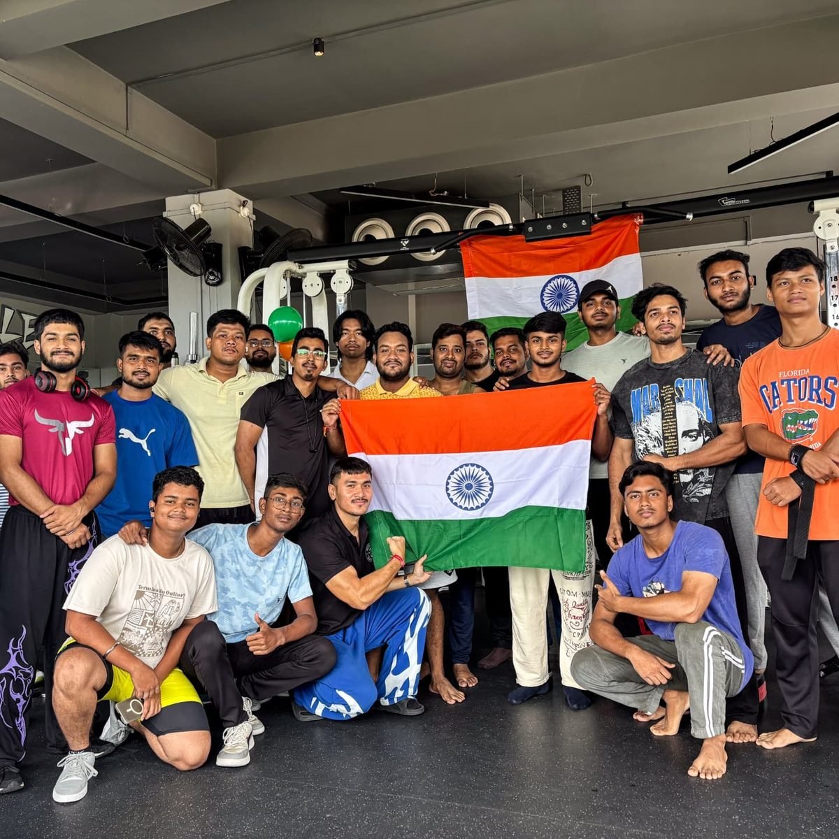 Independence Day celebration at the gym